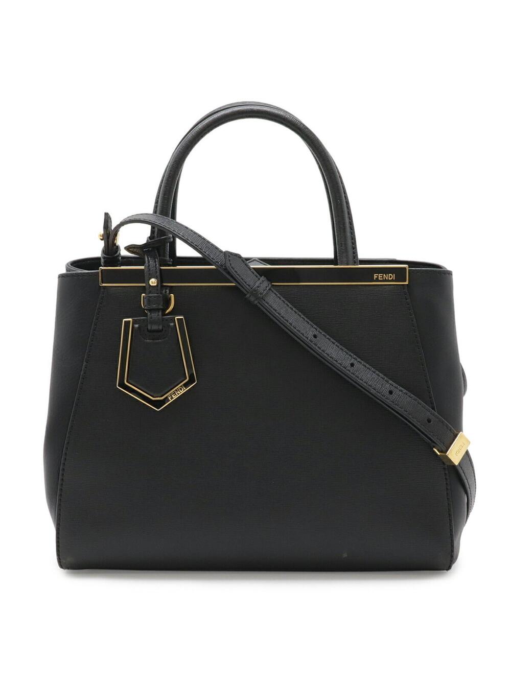 Fendi 2Jours Bag Leather Petite #366943F70B
